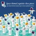 thumbnail image 3 of Blue Puzzle Tree Game Balance Spaceman Toy Early Education Stem Learning Interactive Family Activity Skill Development Brain Training 18X12X4Cm, 3 of 4