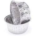 thumbnail image 2 of 300 Pack Aluminum Foil Ramekins, 4 oz Disposable Baking Cups for Tart, Cupcake, Souffle, Appetizer, 2 of 7