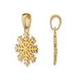 thumbnail image 2 of Pendentif Flocon de Neige en Or Jaune 14K avec Chaîne, 2 of 4