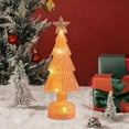 thumbnail image 5 of Glowing Mercury Christmas Tree with LED Lights Figurine Lighted Christmas Tree Decoration Light up Tabletop Decor for Home Table, 5 of 6