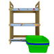 thumbnail image 4 of Juguetero Organizador Infantil 6 Espacios Coloridos Diseños, 4 of 8