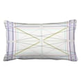 thumbnail image 1 of BSDHOME Geometric Pattern Pillowcase Cushion Cover 20x30 inch, 1 of 1