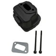 thumbnail image 1 of Exhaust muffler with gasket kit compatible with 340 345 346 346XP 350 351 353 high quality chainsaw accessories, 1 of 5