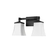 thumbnail image 2 of Millennium Lighting  Sonorra 2/3/4 Light Vanity Fixture in Matte Black 2 Light - Matte Black, 2 of 5