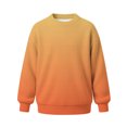 thumbnail image 4 of Gradient Knit Sweater for Girls Boys Crew Neck Long Sleeve Fall Winter Casual Pullover,5-16Years, 4 of 7