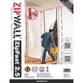thumbnail image 1 of ZipWall  2.5 ft. Reusable Dust Barrie Panel Pack of 4, 1 of 1