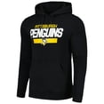 thumbnail image 2 of Men's Levelwear Sidney Crosby Black Pittsburgh Penguins Podium Name & Number Pullover Hoodie, 2 of 3