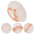 thumbnail image 3 of Unique Bargains 1 Pc Women Portable Shower Cap for Bathroom Business Travel Orange Yarn PEVA, 3 of 4