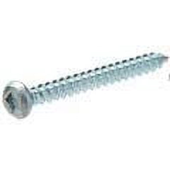 8 x 1" Square Drive (Robertson) Pan Head Sheet Metal Screws - Package of 100