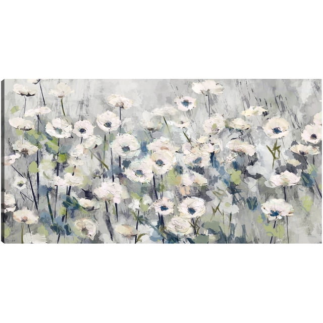 Cuadro Decorativo - Flores del prado Jr Impresión en canvas, estrechado