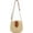 #B Cute Beige Straw Shoulder Purses for Women, variant on Small Summer Beach Bags Straw Beach Bag Woven Purse Cute Womens Small Handbag Shoulder Purse Straw Clutch Purses