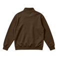 thumbnail image 4 of Aezemi Quarter Zip Sweatshirt for Men Pullover No Hood Long Sleeve Casual Soft Mock Neck Sweatshirt Fall Winter Workout Sports Outerwear Top 3XL, 4 of 7