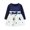 Blue, variant on Toddler Girls Tulle Patchwork Dress Long Sleeve Flower Bow Princess Party Dress 2T 3T (Blue,2-3 Years)