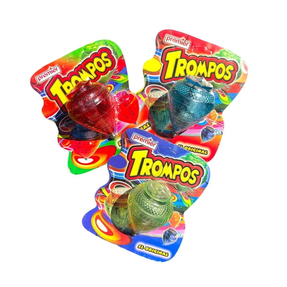 Trompo Premier Gótico Pack c/3 piezas colores surtidos Juguete clásico de habilidad y destreza para niños