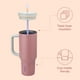 thumbnail image 2 of Vaso de viaje Owala de acero inoxidable de 1,2 L con tapa, pajita y asa, 2 of 6