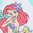 thumbnail image 4 of Disney The Little Mermaid Short Sleeve T-Shirt and French Terry Shorts Set (Girls), 2 Piece Set, Sizes 2T-6X, 4 of 7