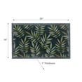 thumbnail image 2 of Printed Pvc Mat Scattered Leaves Green 18"X30", 2 of 3