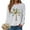 Light Gray, variant on TTUHYWXI Christmas Palm Tree Sweatshirt for Women Funny Hawaiian Beach Tropical Xmas Pullover Long Sleeve Christmas Shirt Top (Pink, XL)