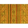 thumbnail image 1 of Ahgly Company Machine Washable Indoor Rectangle Abstract Yellow Modern Area Rugs, 7' x 10', 1 of 4