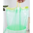 thumbnail image 5 of XYCCA 100pcs Small Tear-Free Drawstring Trash Bags 4 Gallon Unscented Garbage Bags for Bathroom Kitchen (Green)-0763, 5 of 5