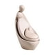 thumbnail image 1 of Escultura de resina abstracta con temática de la familia humana. Figuras coleccionables para el hogar. Beige_D, 1 of 9