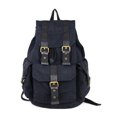 thumbnail image 1 of Gootium Vintage Canvas Backpack, Unisex Casual Classic Rucksack, Black, 1 of 7