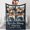Black, variant on AISENIN Custom Blankets with Photos Customized Photoss Collage Blanket Personalized Pictures Throw Blanket for Family Memory Birthday Fathers Day