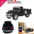 thumbnail image 3 of Bluetooth Speaker 1953 Hot Rod Pickup Truck Replica FM Radio LED AUX USB Rechargeable Audio Red, 3 of 10