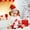 B, variant on EUDIDV Christmas Products Christmas Hat Red Adult Snowflake Enlarged Thickened Children's Plush Christmas Hat Festive Supplies