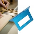 thumbnail image 1 of Degree Marking, Woodworking Angle Ruler Comfortable Professional Anti-oxidation Wear Resistant  For Three Dimensional Marking Measuring Of 45 And 90 Degree, 1 of 8