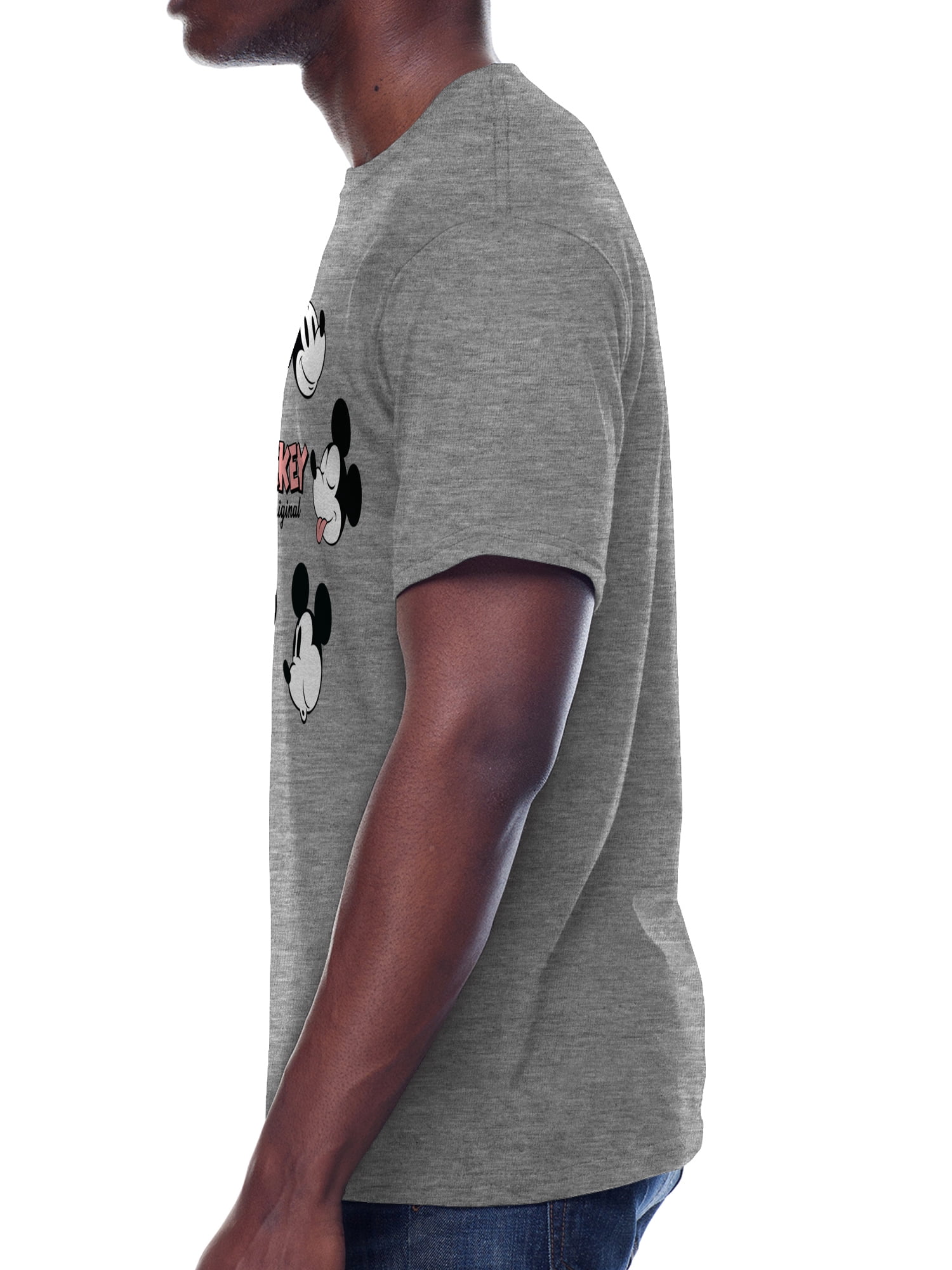 Disney, Mens Graphic Tee, Mickey's Faces, Sizes S-3XL