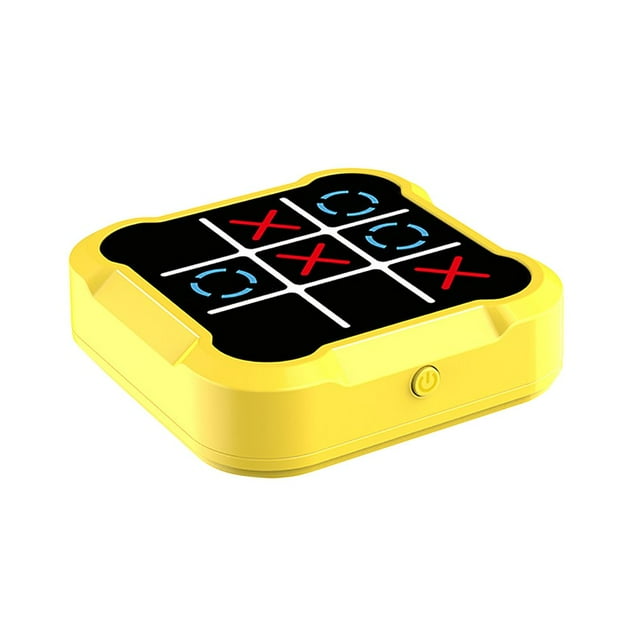 CNKOO Trendy Interactive Electronic Tic-Tac-Toe Game with Digital Display - Modern Design Responsive Gameplay Portable Social Media Shareable Fun for All Ages