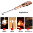 thumbnail image 3 of Allume-Barbecue Portable Coupe-Vent avec Indicateur de Batterie, 3 of 8