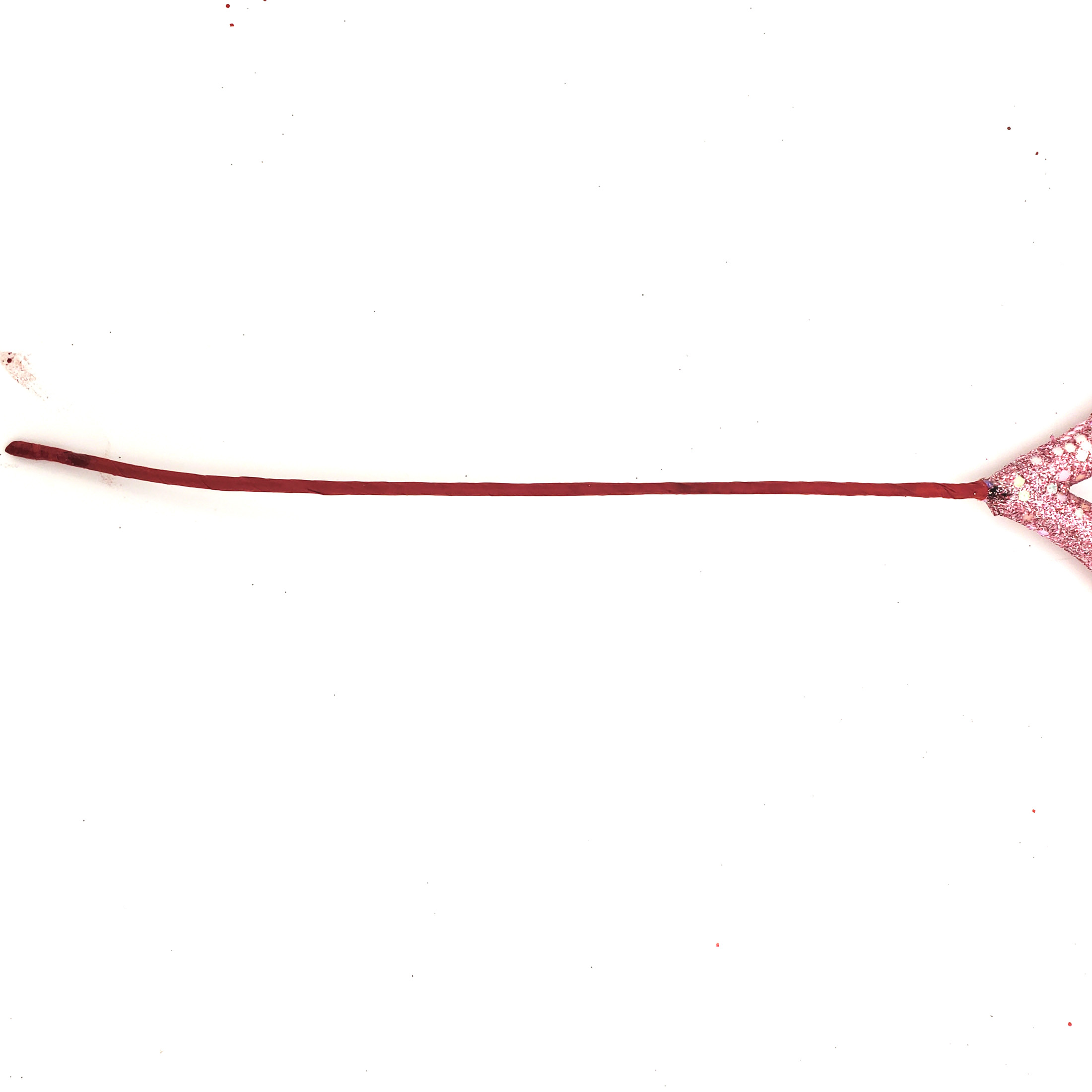 Way To Celebrate Valentine's Day Foam Ombre Fancy Heart Pick, Red & Pink, 12" Tall Decoration Pick