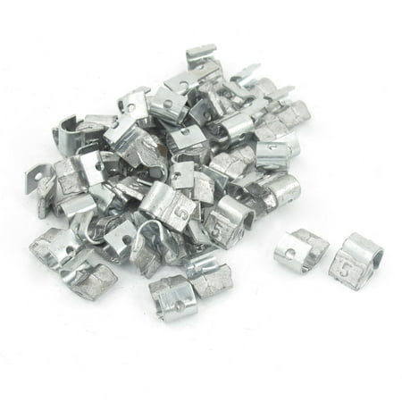 50 Pieces Motorcycle Car Clip Tyre Tire Wheel Balancing Weights 5 Gram