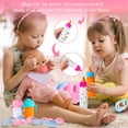 thumbnail image 5 of 12 Pcs Baby Doll Accessories Baby Doll Feeding and Caring Set,Doll Feeding Set for Kids Girls,Magic Disappearing Juice Milk Bottles,Sippy Cups,Pacifiers,Bowl Spoons, 5 of 7