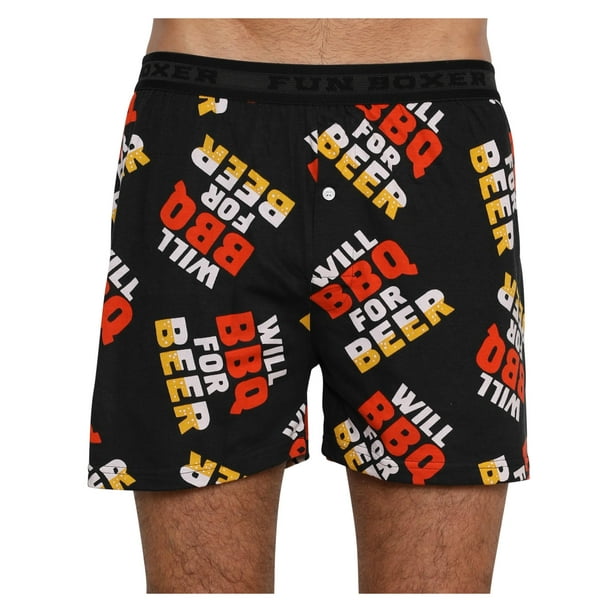 Fun Boxers - Funny Men's Boxer Shorts Novelty Cotton Pajama Briefs ...