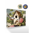 thumbnail image 2 of Vintage Birdhouse Wall Art for Living Room,Canvas Picture Wall Decor for Bathroom Bedroom,Spring Floral Birds Botanical Painting Artwork for Office Kitchen Hallway Dining Room Home Decor 12"x16", 2 of 8