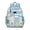 Sky-blue-12, variant on Spiritual Gothic Print Durable Daypack - Adjustable Waterproof Backpack with Cosmic Design for Teens