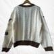 thumbnail image 3 of Cárdigan de punto con bordado Floral para mujer, cárdigans holgados de alta calidad Y2k Regulai Fit Beige, tendencia de otoño 2024, 3 of 5