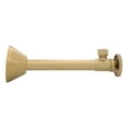 thumbnail image 2 of Westbrass Round Handle Angle Supply Valve with 5 inch Copper Sweat Extension Tube, Polished Brass, 2 of 5