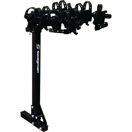 Swagman Trailhead 4 RV Bike Rack For Up To 4 Bikes Fits Standard 2" Hitch Receiver, RV Approved