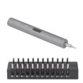 thumbnail image 1 of Mini Destornillador Eléctrico Recargable de 9 Engranajes Kit de Herramientas de Reparación Magnética Portátil con 24 Brocas Amplia Aplicación para Tabletas Teléfonos ANGGREK Otros, 1 of 8