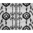 thumbnail image 4 of oneOone Polyester Lycra Fabric Paisley|Stripe & Circle Ikat Decor Fabric Printed BTY 56 Inch Wide, 4 of 4