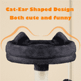 thumbnail image 5 of Yaheetech 62" H Multi Level Cat Tree Tower with 2 Condos & Scratching Post,Black, 5 of 9