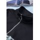 thumbnail image 3 of ABPHQTO Sudadera de mujer gris con triple colorblock y cremallera, 3 of 5