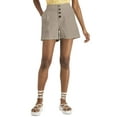 thumbnail image 4 of $60 Inc International Concepts Womens High Rise Button Fly Shorts Beige Small, 4 of 6