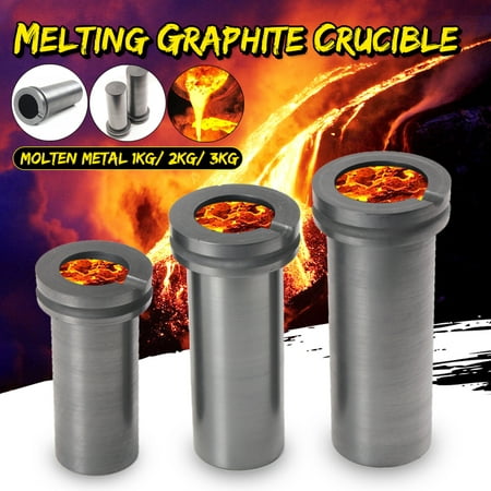 3 Kg Graphite Metal Casting Crucible for Hardin and MF Series