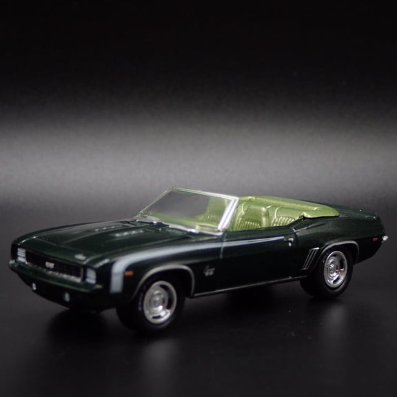 Open Box 1969 69 CHEVY CHEVROLET CAMARO RS/SS CONVERTIBLE 1/64 SCALE DIECAST MODEL CAR