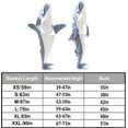 thumbnail image 5 of Shark Blanket Hoodie Kid, Wearable Shark Blanket, Shark Sleeping Bag, Soft Cozy Warm Flannel Hoodie, Shark Blanket Onesie Kids(XS), 5 of 8